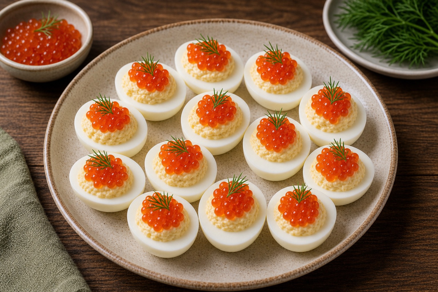 Eggs with Caviar (Yaytsa s Ikroy)