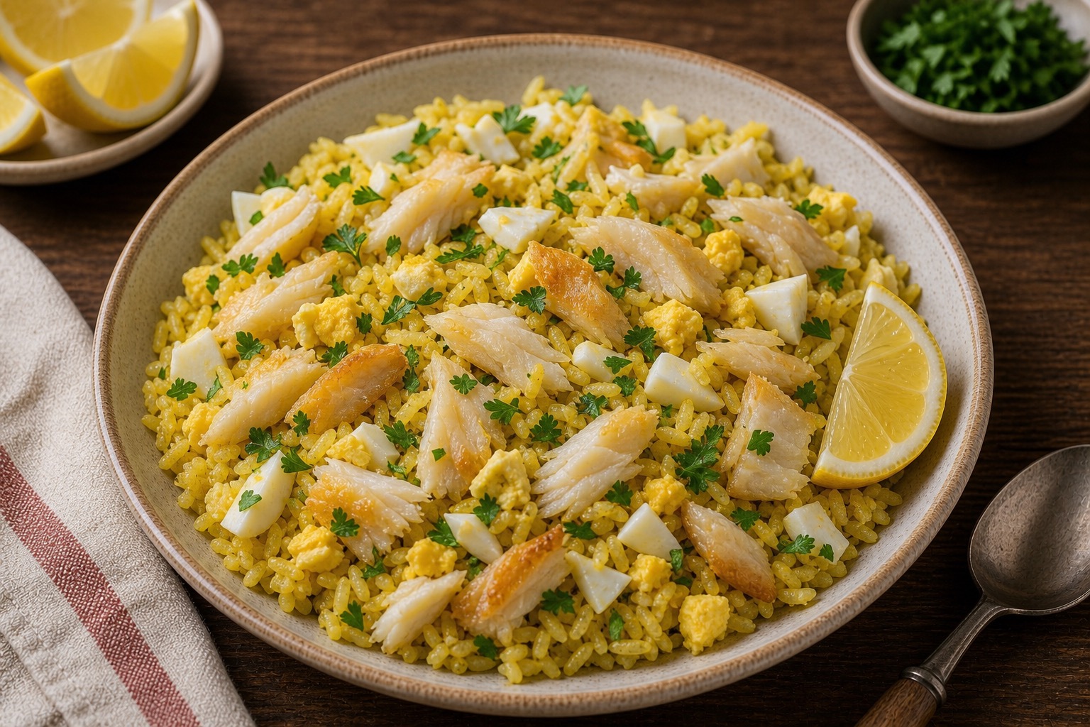 Kedgeree with Smoked Haddock