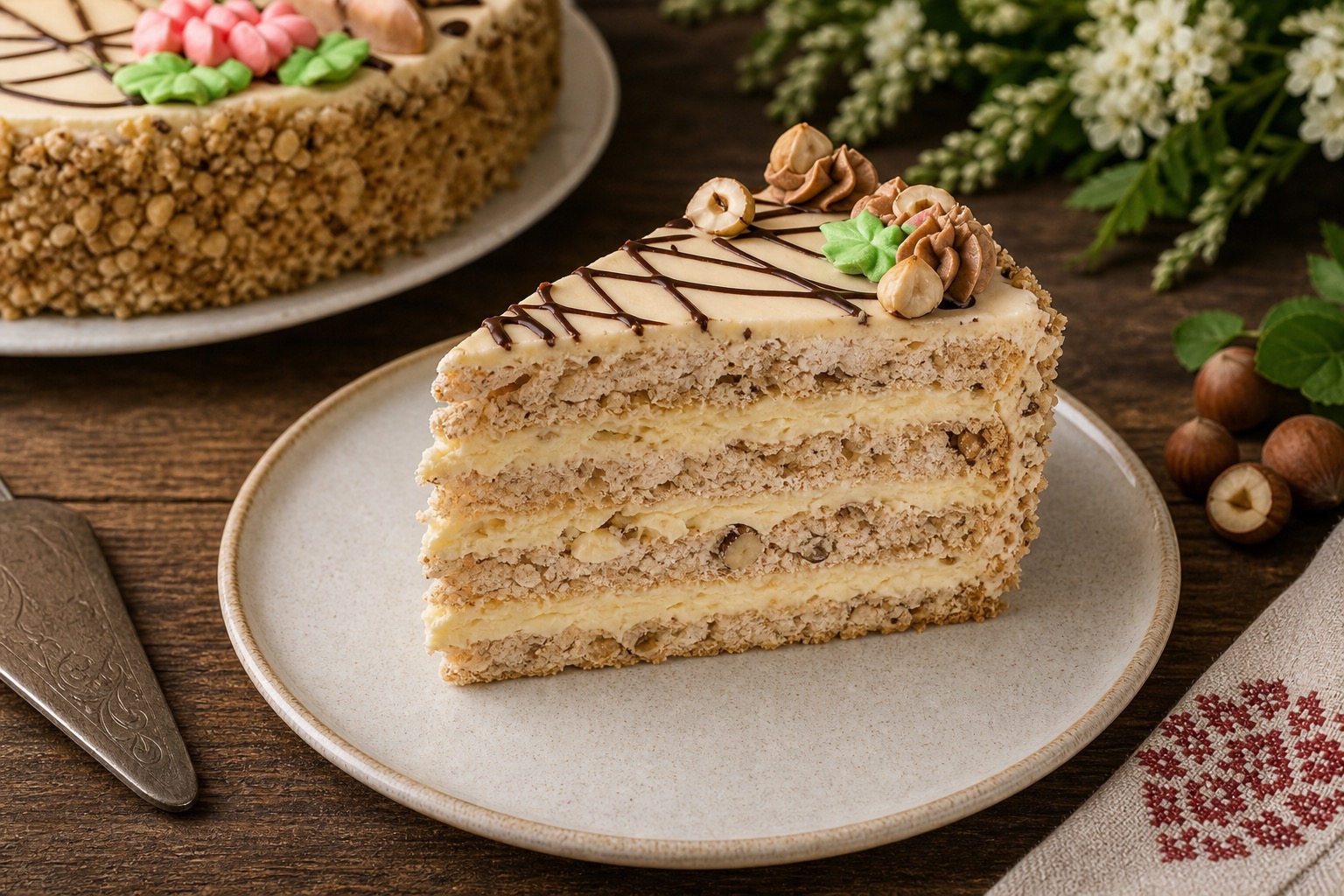 Kyiv Cake (Kyivskyi Tort)