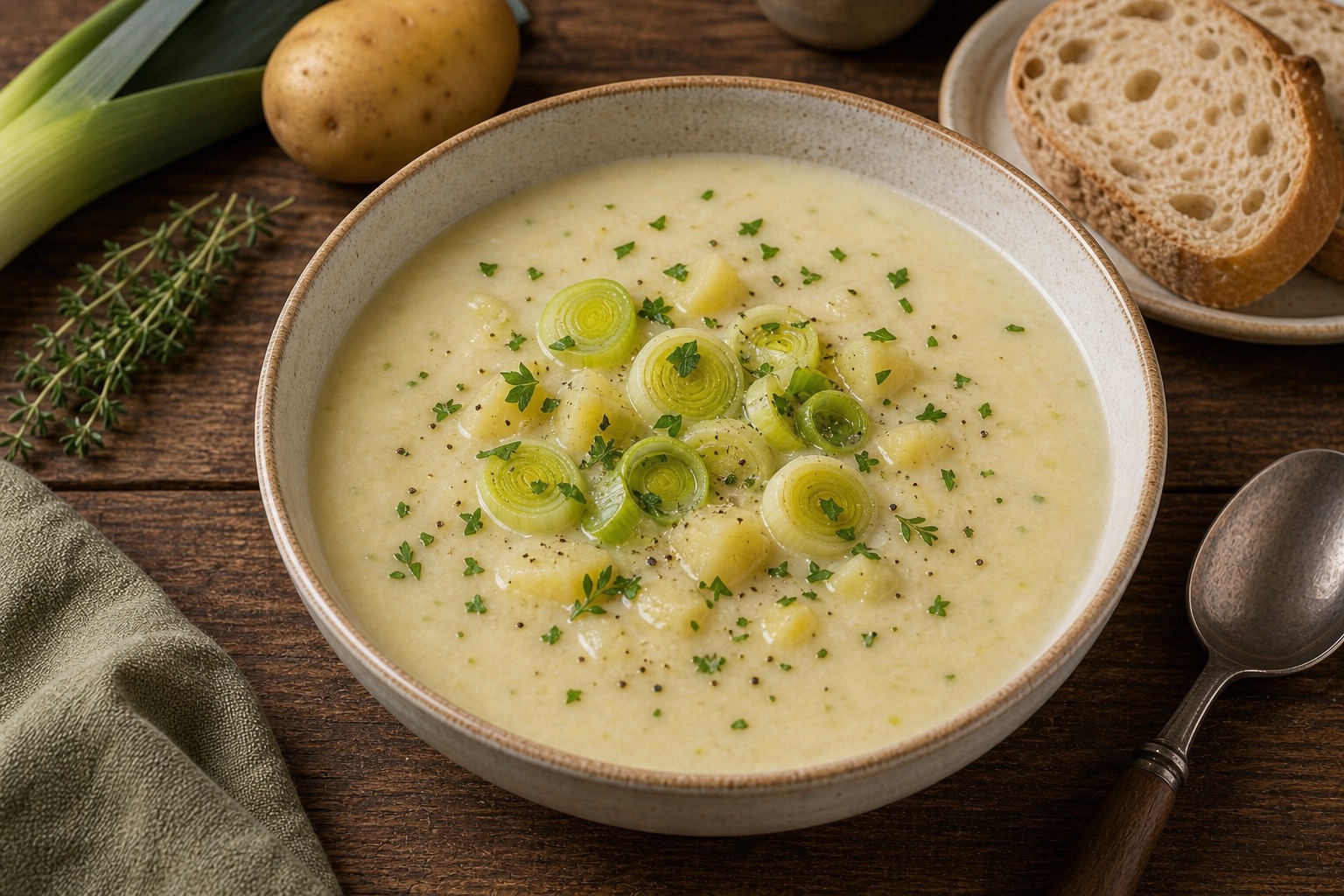 Leek and Potato Soup