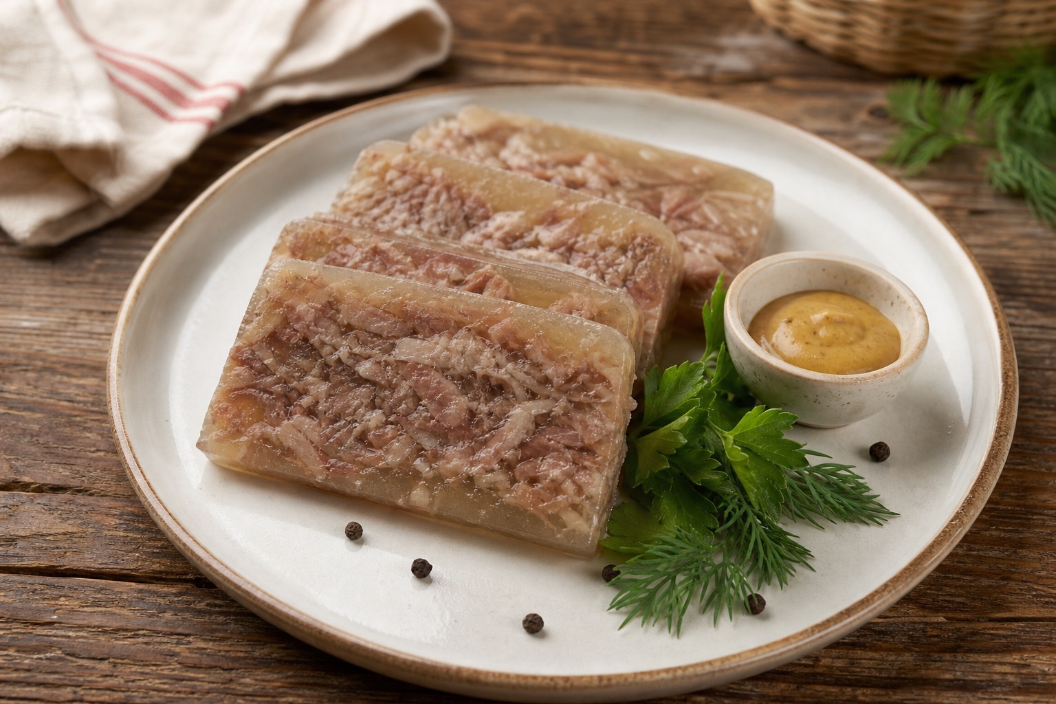 Meat Aspic (Kholodets)