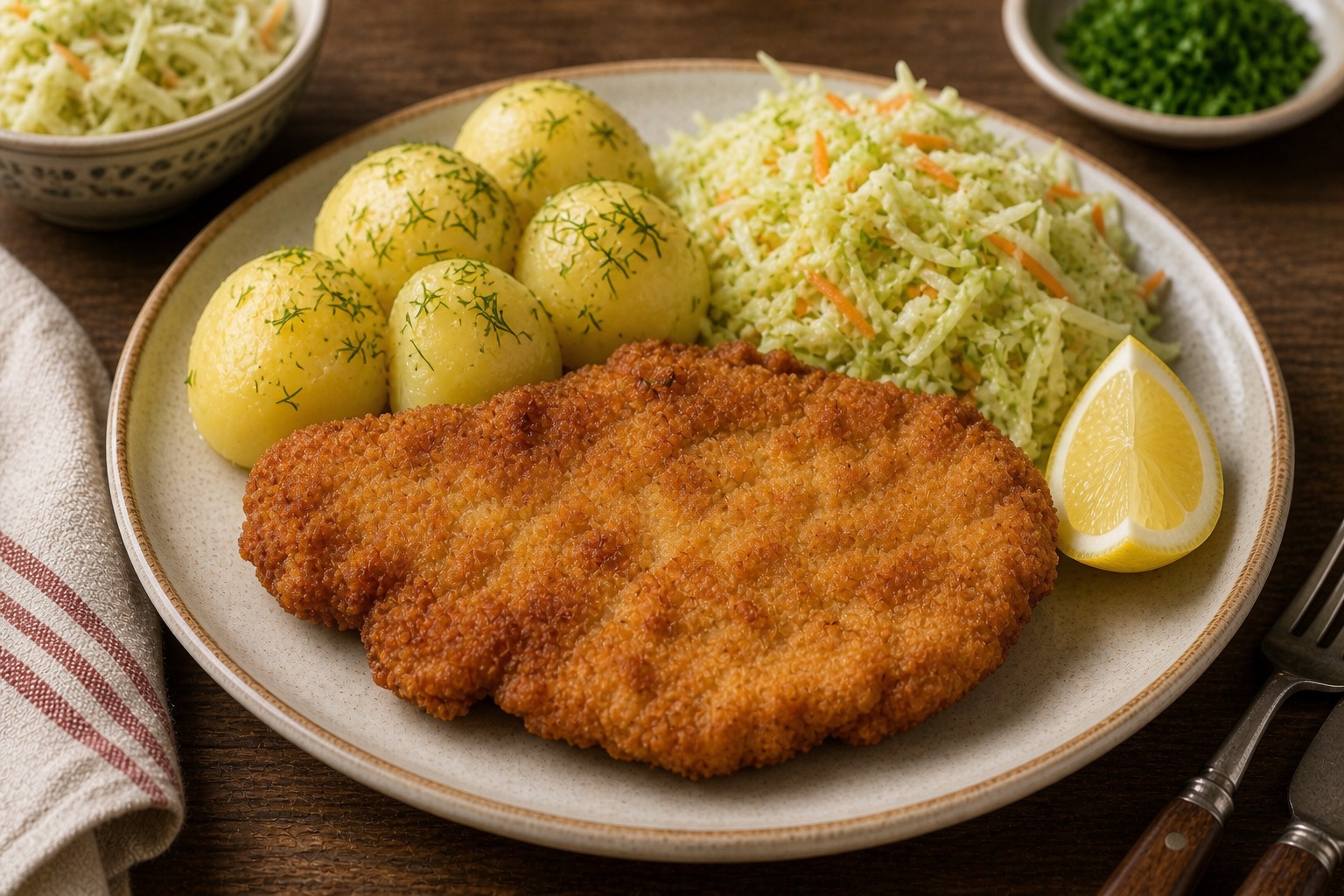 Polish Pork Cutlet (Kotlet Schabowy)