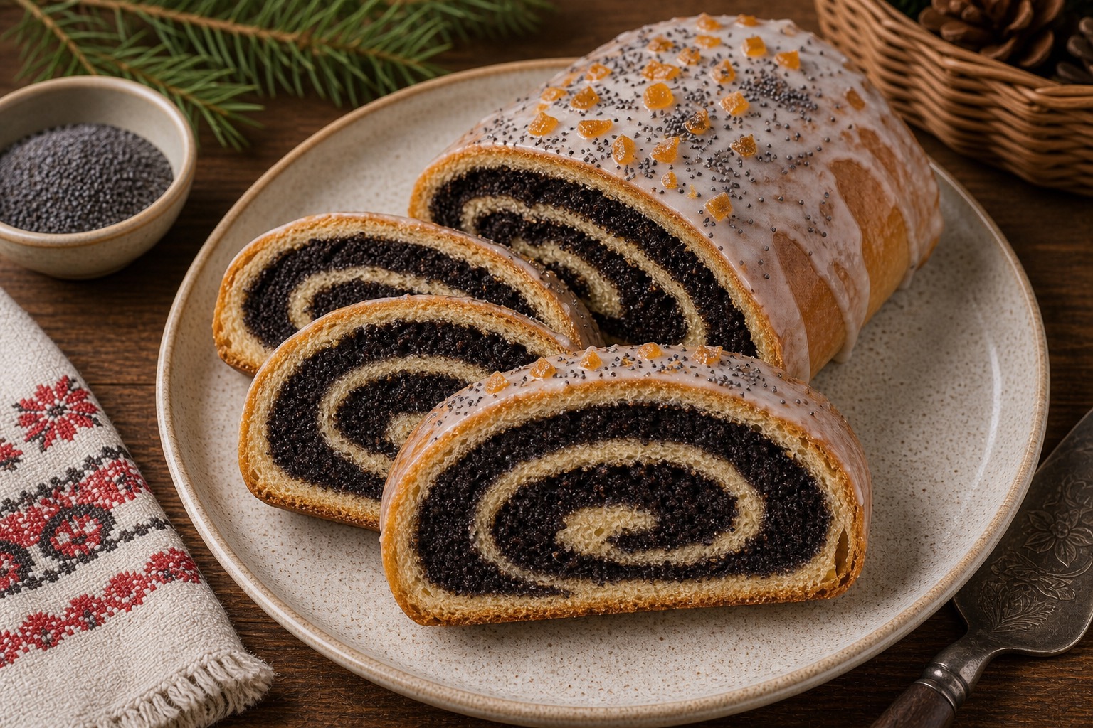 Poppy Seed Roll (Makowiec)