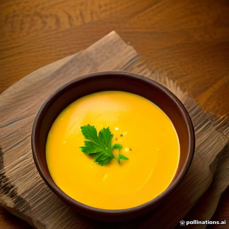 Pumpkin and Cheddar Soup