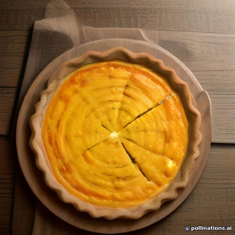 Pumpkin and Feta Quiche