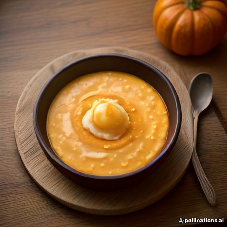 Pumpkin Porridge with Maple Syrup
