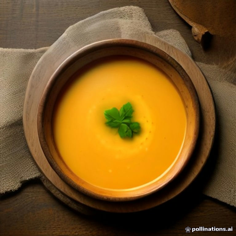 Roasted Pumpkin and Ginger Soup