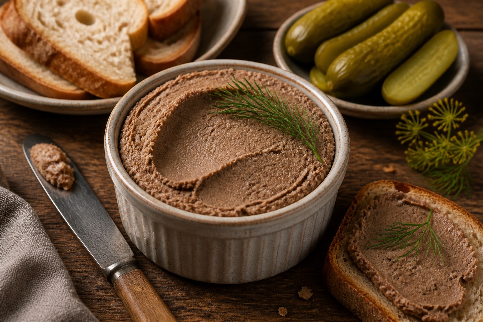Russian Chicken Liver Pate (Pate iz Kurinoy Pecheni)