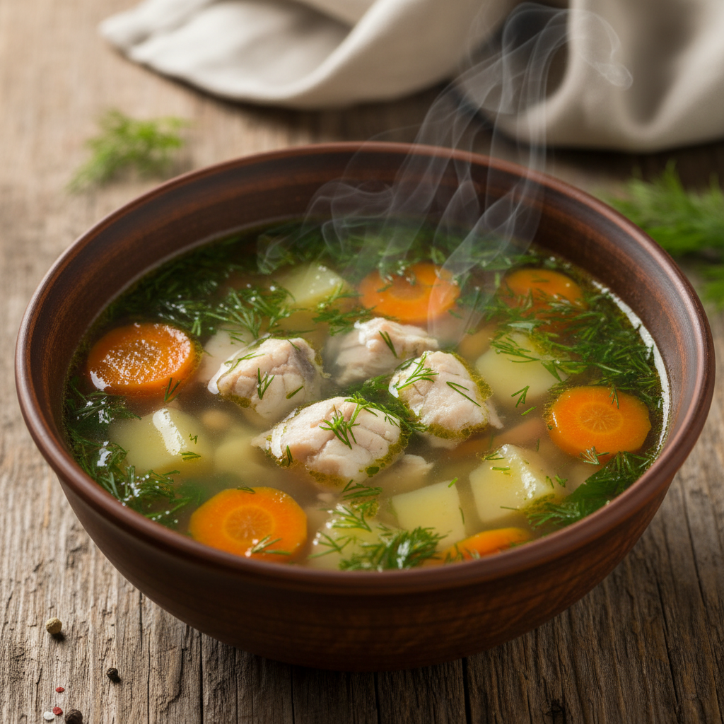 Rybna Yushka (Eastern European Fish Soup)