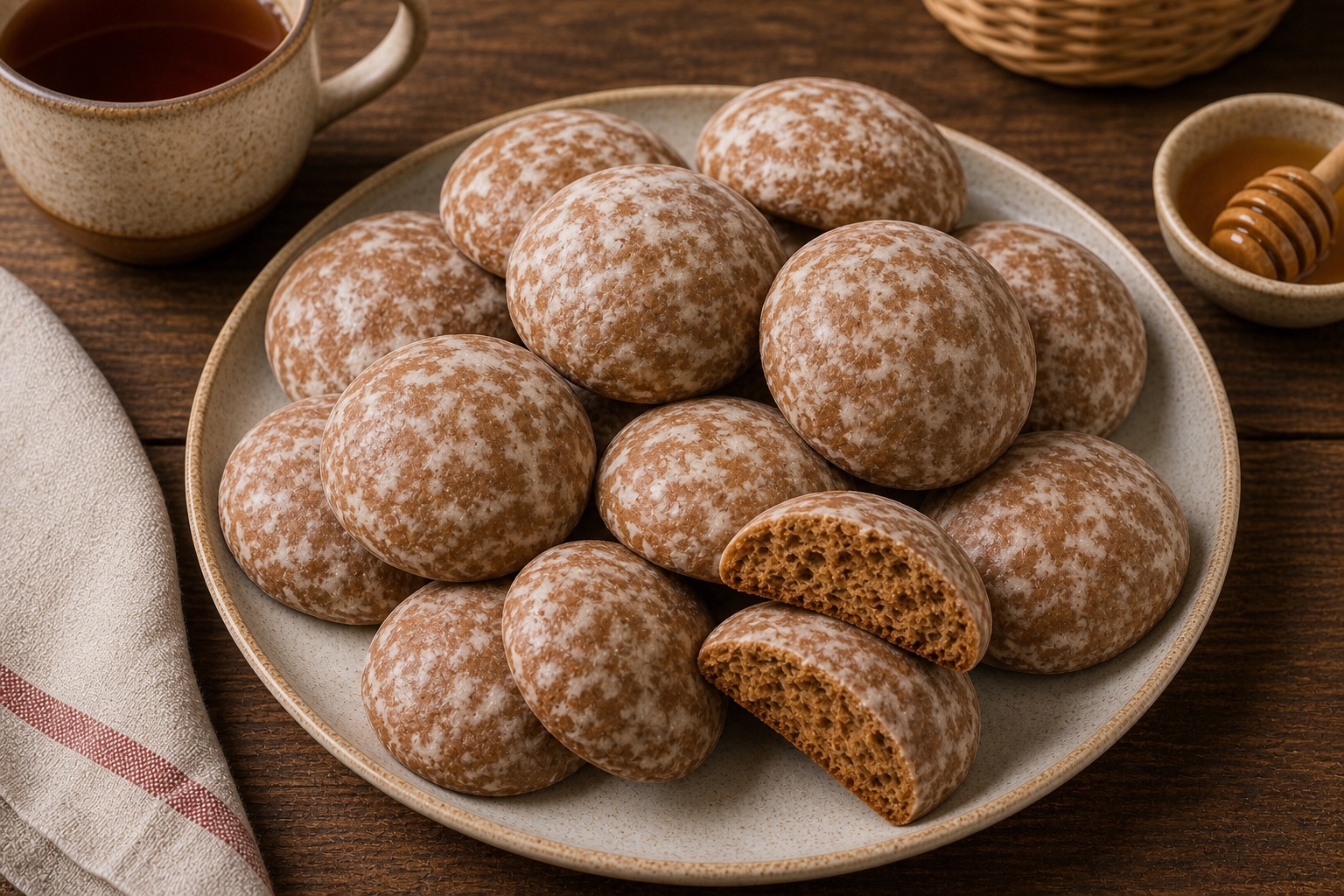 Spiced Honey Cookies (Pryaniki)
