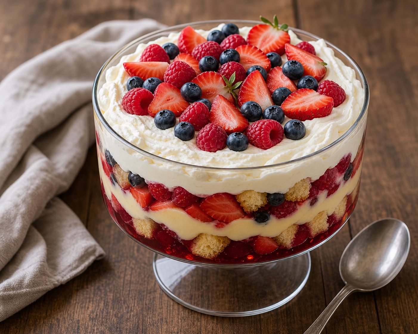 Summer Berry Trifle