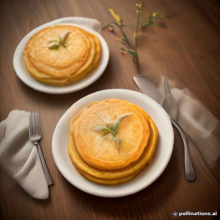 Tykvennyye Bliny (Russian Pumpkin Pancakes)